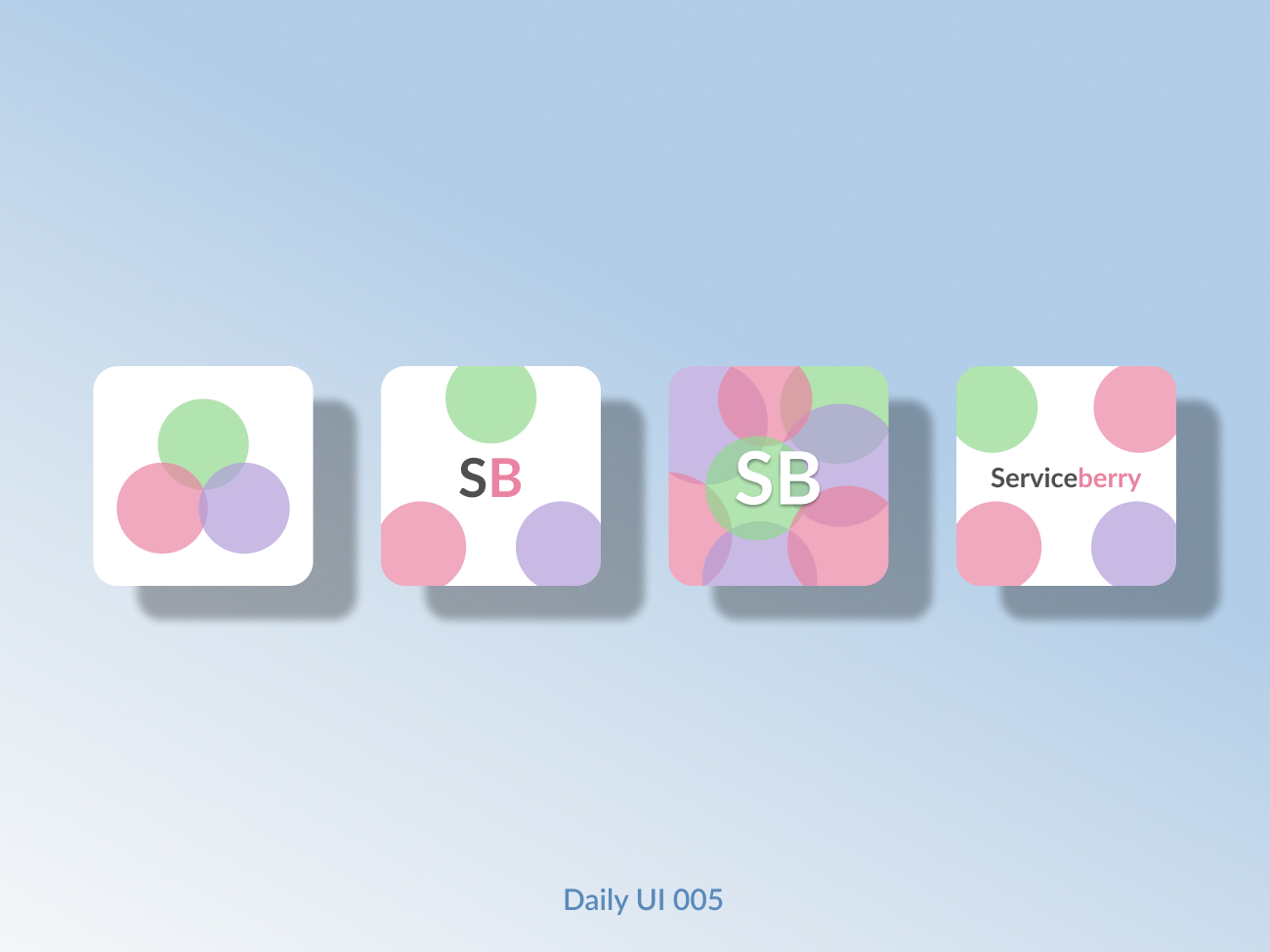 Various app icons
