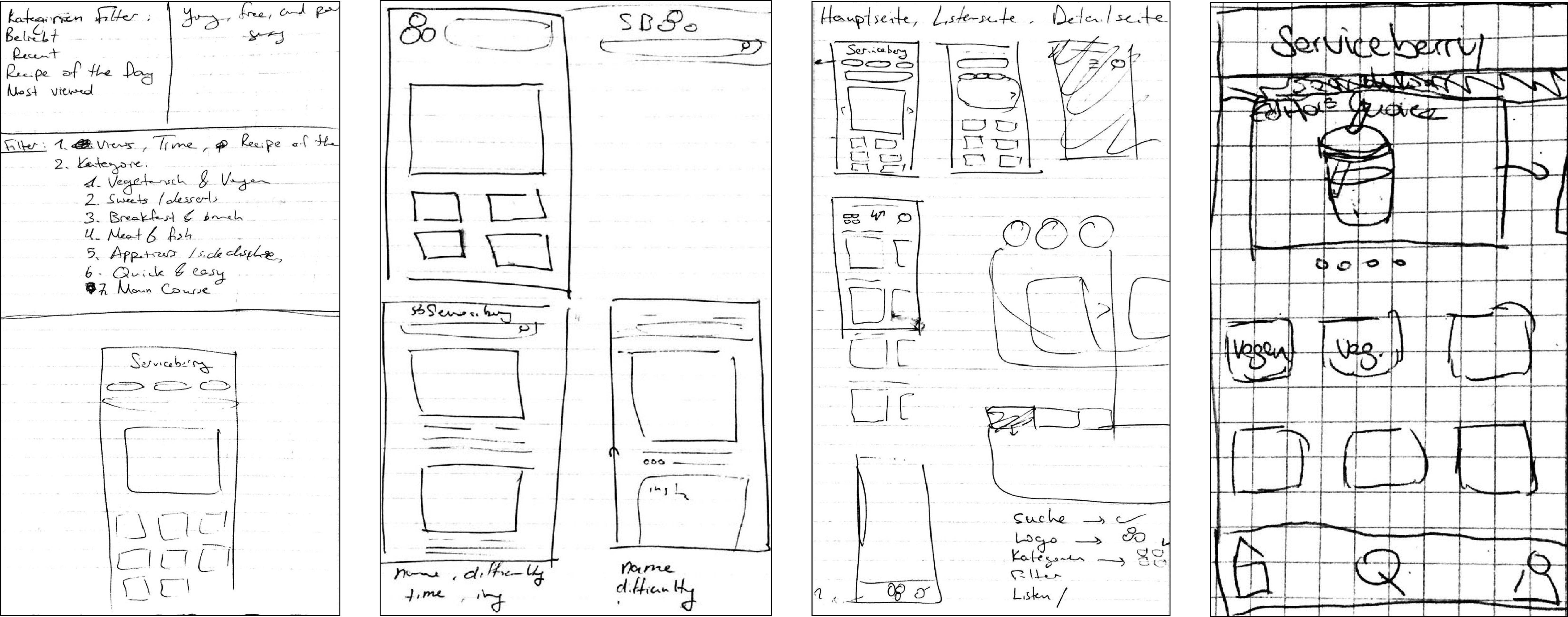 Low-fidelity wireframes 2