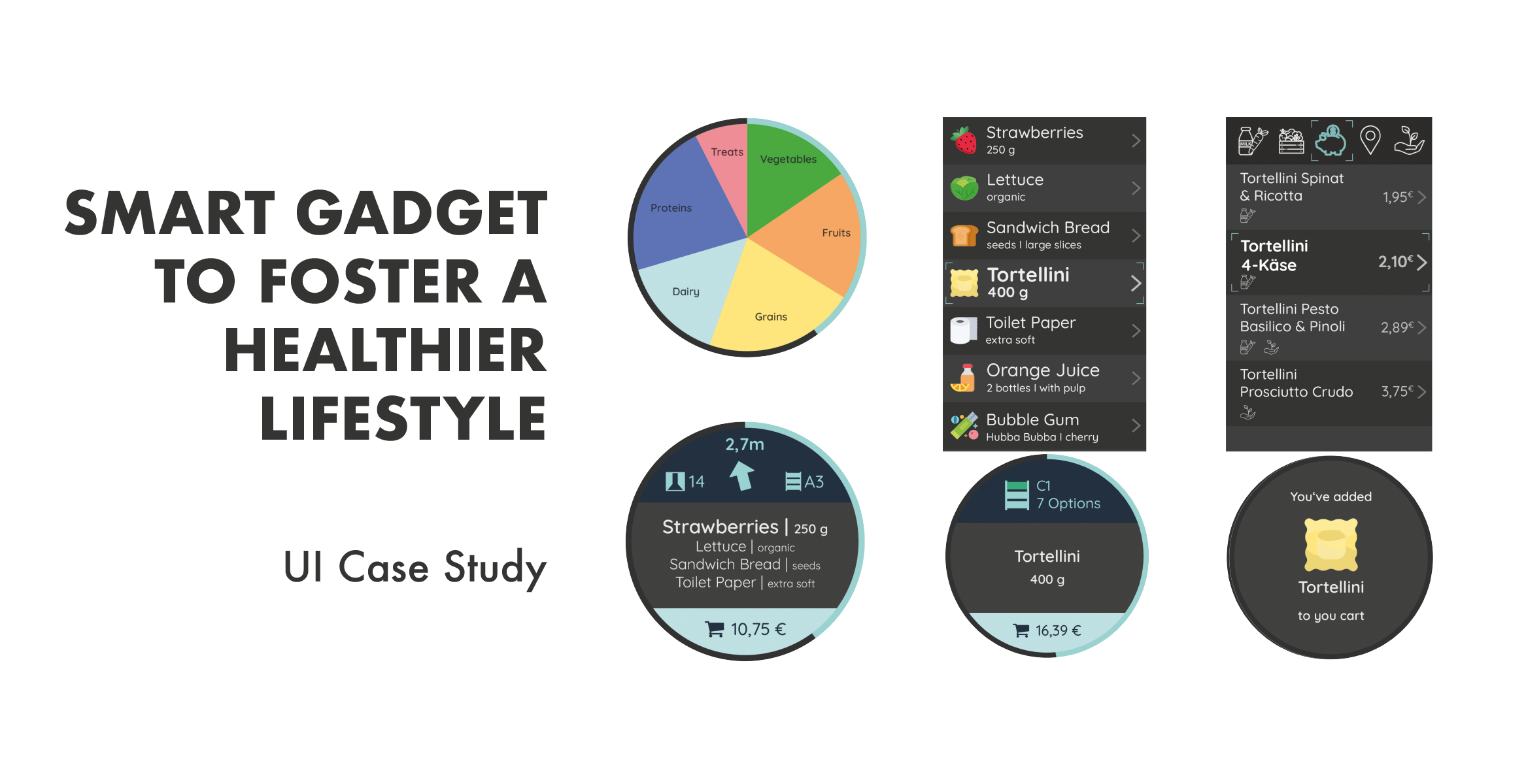 Title of the project: Smart gadget to foster a healthier lifestyle
